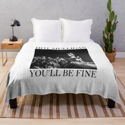 Hot Mulligan - You'Ll Be Fine Show Photography Throw Blanket Official Hot Mulligan Merch